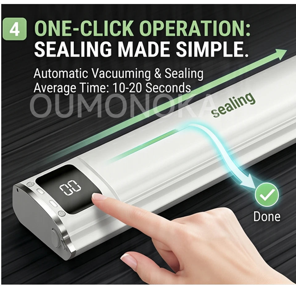Multi-Mode Food Vacuum Sealer for Vacuumor for Products  Cuisine Packaging Plastic Bag Sealant Kitchen Sealing Machine