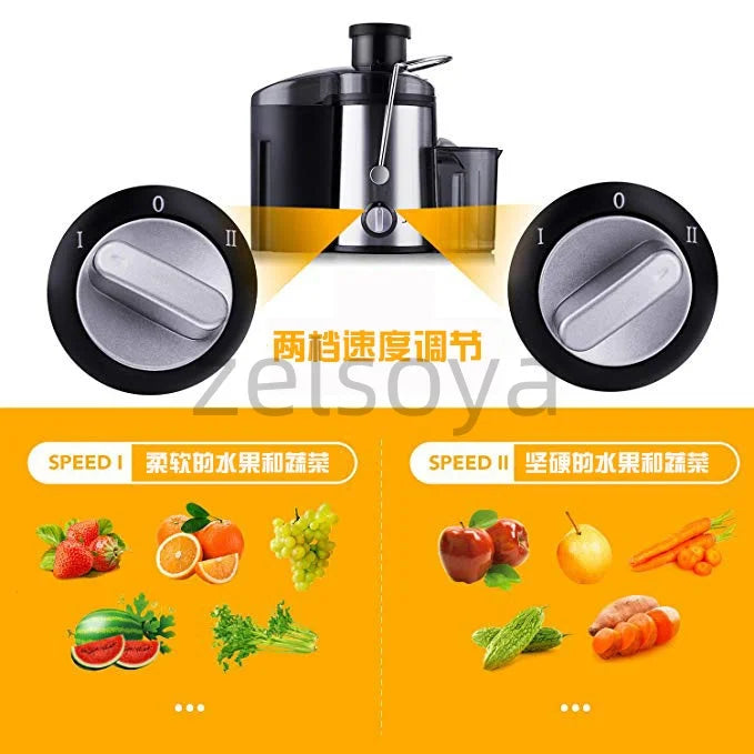 Juicer Juice Residue Separation Small Household Multi-Functional Juicer Original Juice Machine Automatic Fried Juice