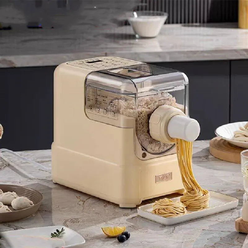 Electric Noodle Machine Household Food Grade Plastic Body Plastic Mold Dumpling Skin Noodle Machine Detachable Cleaning