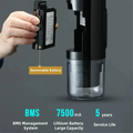 AB51 Portable Espresso Machine 7500mAh Wireless Heating, 20 Bar Electric Coffee Maker for Travel & Home