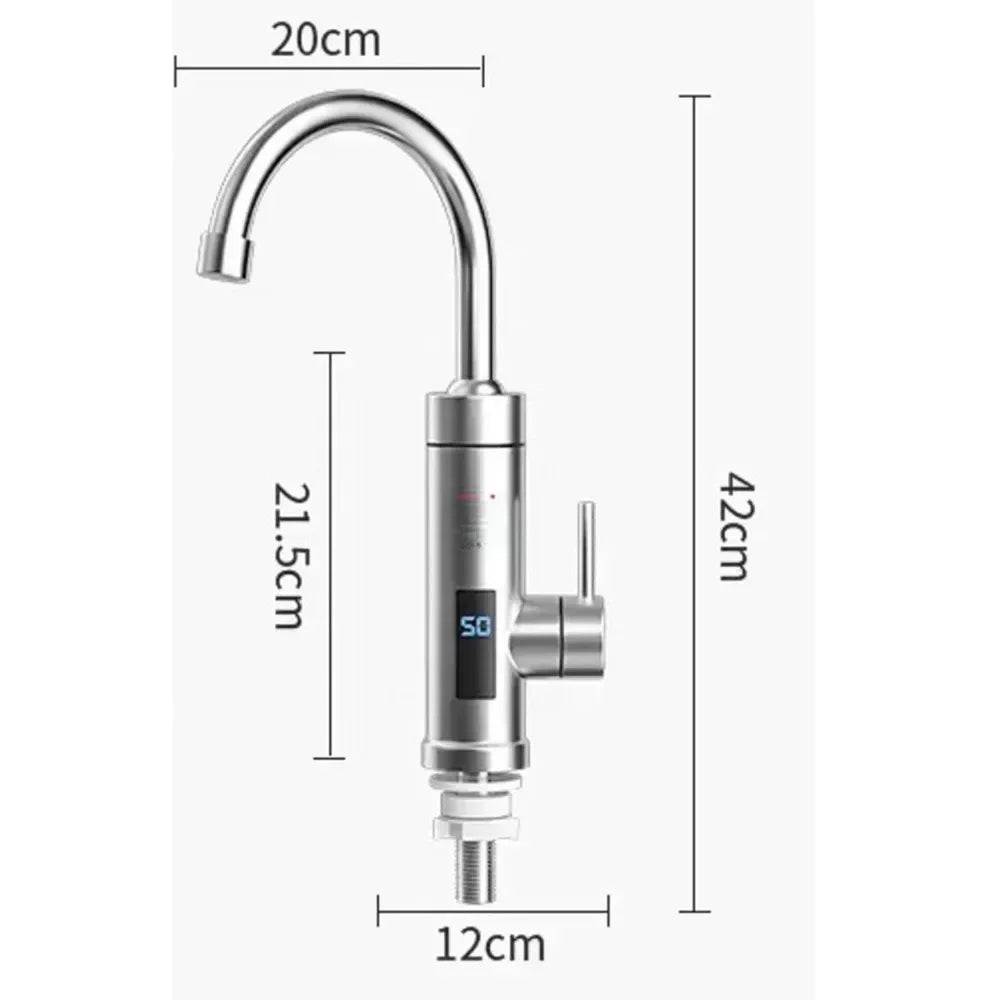 220V 110V 3000W Electric Water Heater Kitchen Faucet Instant Hot Water Faucet Heater Heating Faucet Instantaneous Heaters