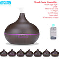 Remote Control Humidifier Essential Oil Diffuser With 7 Color LED Humidificador 300ml 500ml Ultrasonic Aroma Diffuser For Home