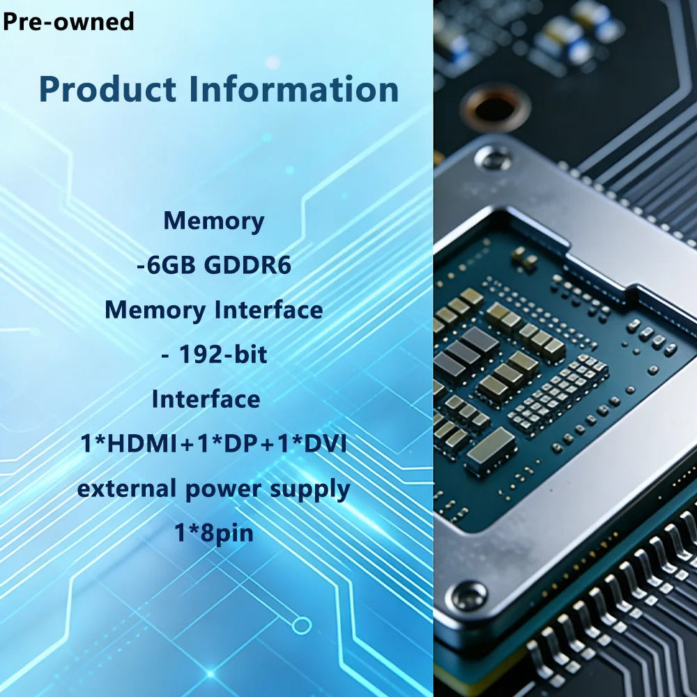 PNY GeForce GTX 1660 Ti 6GB GDDR6 192bit Game Graphics Card Support PCI-E 3.0 8Pin HDMI DP DVI Interface Dual Fan for Desktop PC