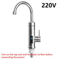 220V 110V 3000W Electric Water Heater Kitchen Faucet Instant Hot Water Faucet Heater Heating Faucet Instantaneous Heaters