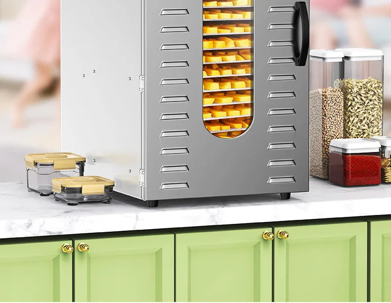 20-Layer Dryer Fruit Machine Dehydration Machine Household Commercial Dried Fruit Machine Vegetables And Pet Snacks Dryer Home