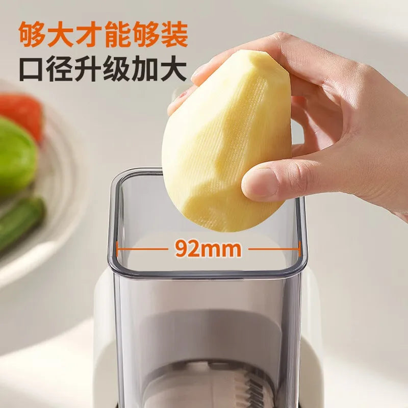 Electric vegetable cutter, household automatic shredder, multi-functional shredder, potato shredder, slicer meat cutter
