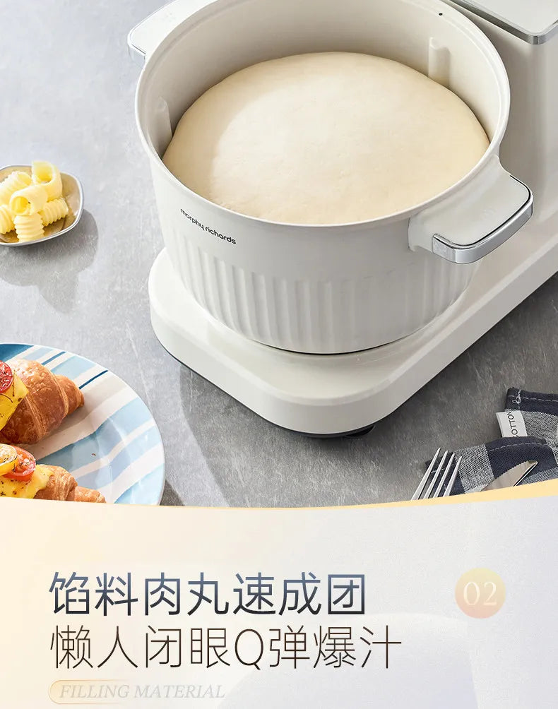 Household Multifunctional Stand Mixer Pasta Maker Dough Kneader Meat Grinder Air Fryer Food Processor
