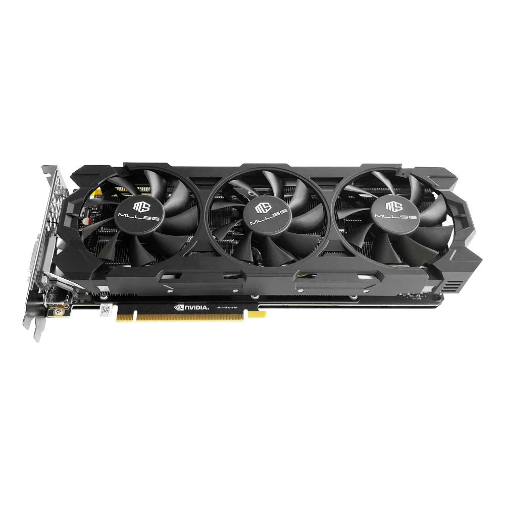 MLLSE NVIDIA GeForce GTX 1080 8GB GDDR5X 256-bit PCIe 3.0 x16 16nm Desktop Computer Gaming GPU New Card Placa De Video