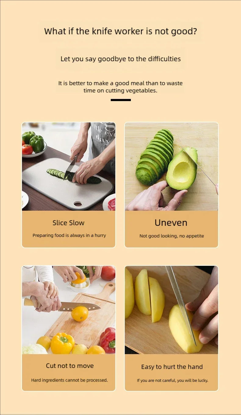 New Multi-function Vegetable Slicing Machine Household Kitchen Electric Vegetable Cutter Vegetable Slicer Shredder Automatic