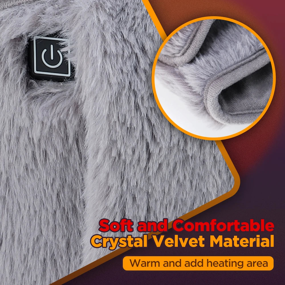 Electric Heating Belt Hand Warmer USB Charging Portable Heater Hot Compress Therapy Abdominal Waist Menstrual Uterus Warming Pad