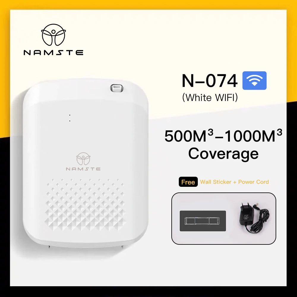 NAMSTE New Electric Aroma Diffuser Bluetooth 1000m³  Diffuser Essentail Oil  Aromatherapy Machine Device Electric Aromatic Oasis