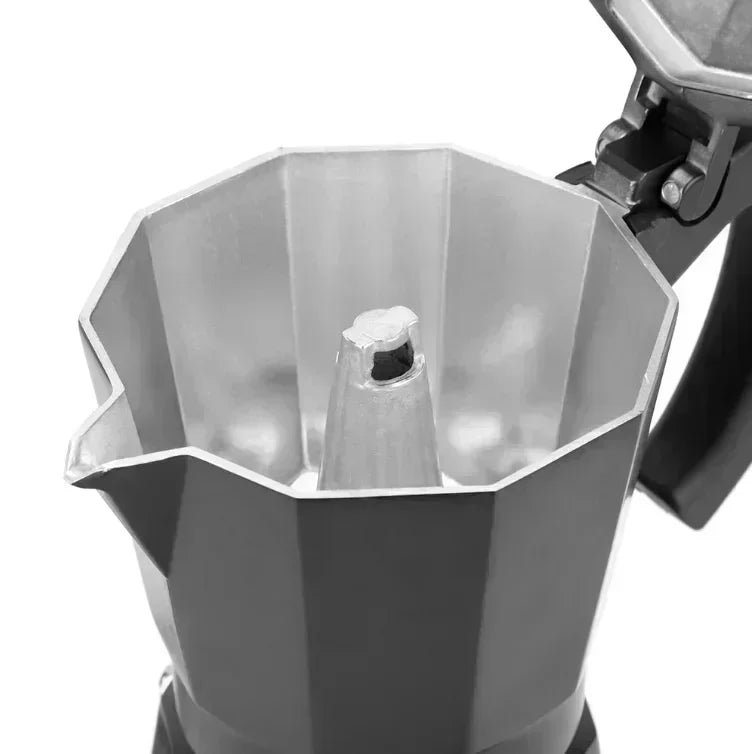 220V 300ml Aluminum Electric Mocha Pot Italian Style EU Plug-in Coffee Maker For Household Fast Convenient Electric Coffee Pot