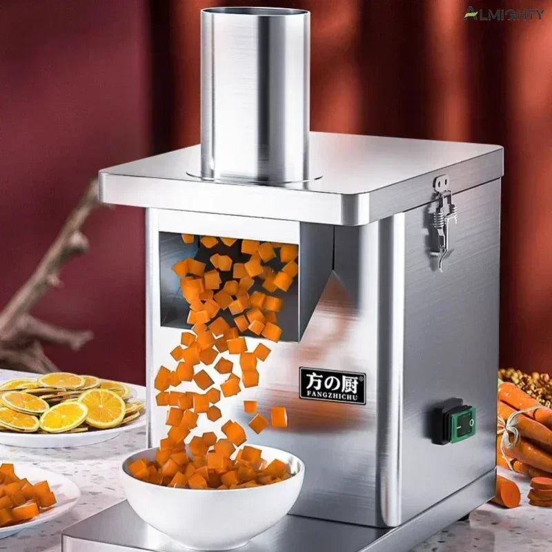 Commercial Electric Vegetable Cutter Automatic Slicer Shredder for Potato Fruit Multifunction