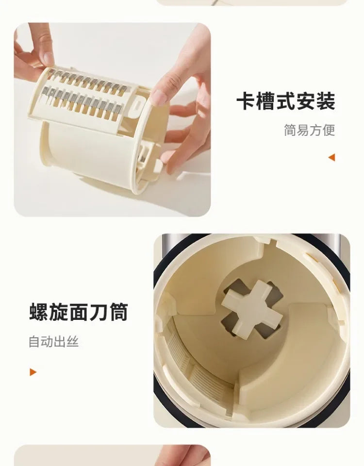 Electric Vegetable Cutter Multi-Function Grater Slicer High-Quality Kitchen Tool for Household Use Home Appliance