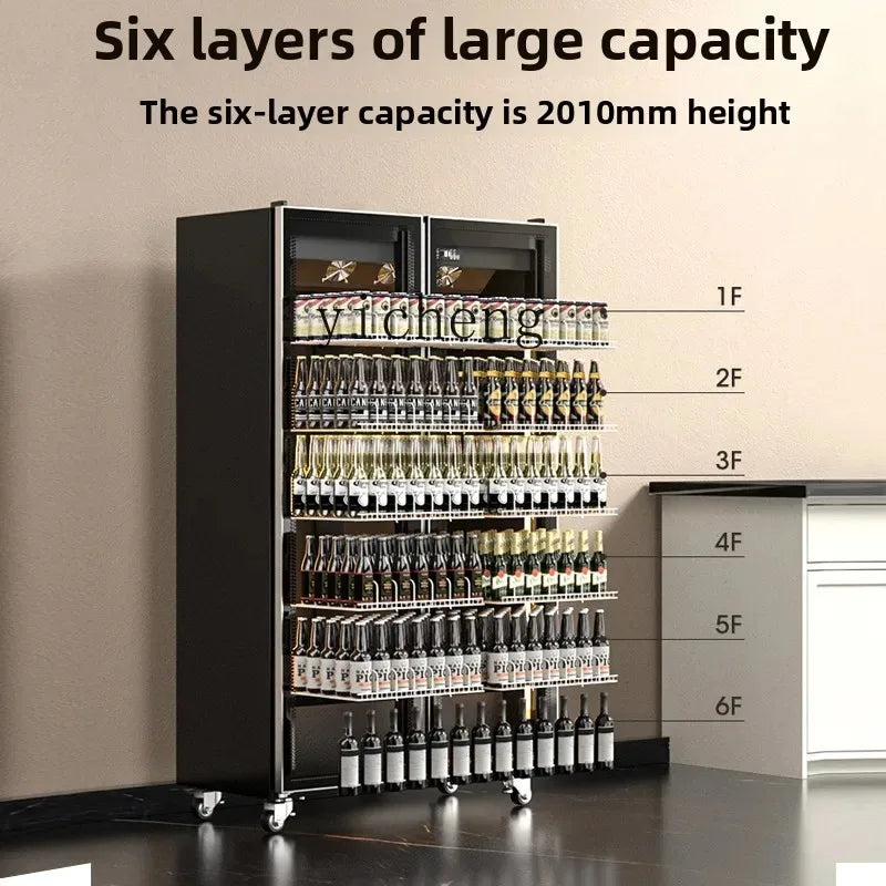 C20 Beer Beverage Cabinet Wine Display Refrigerated Freezer Commercial Freezer Three Door Bar Refrigerator