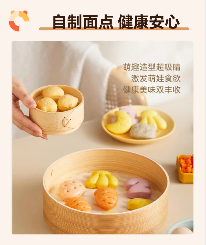 Compact New Stand Mixer Fully Automatic Dough Kneading Mixing Multifunctional Bread Maker for Home Kitchen