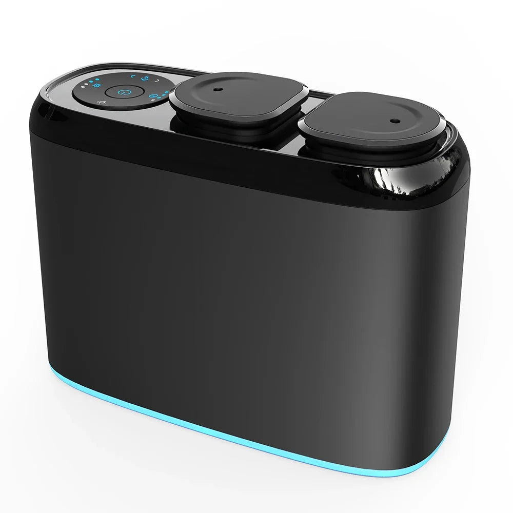 Electric Smell For Home Dual Nozzle Aroma Diffuser Electric Smell Distributor Bluetooth Control Essential Oil Diffuser No Water