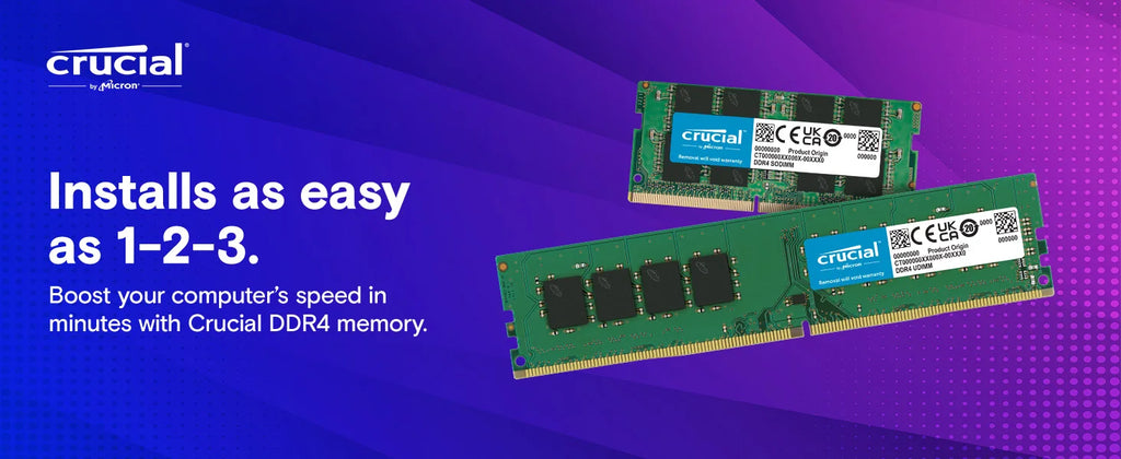 Crucial Memory Desktop RAM DDR4 16GB 4GB 8GB 3200MHz 2133 2400 2666MHz DIMM 288Pin PC4-21300 25600 19200 17000 Non-ECC PC RAMs