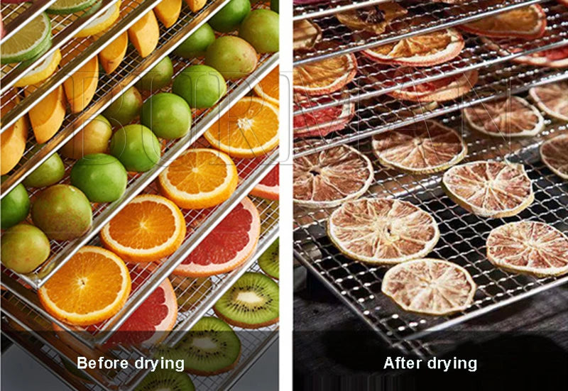 Large Household Food Fruit  Dryer High Capacity 16 Layers Dried Frame Low Noise
