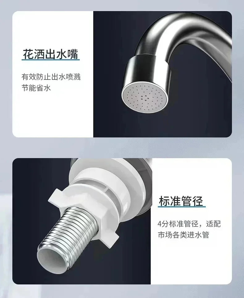 220V 110V 3000W Electric Water Heater Kitchen Faucet Instant Hot Water Faucet Heater Heating Faucet Instantaneous Heaters