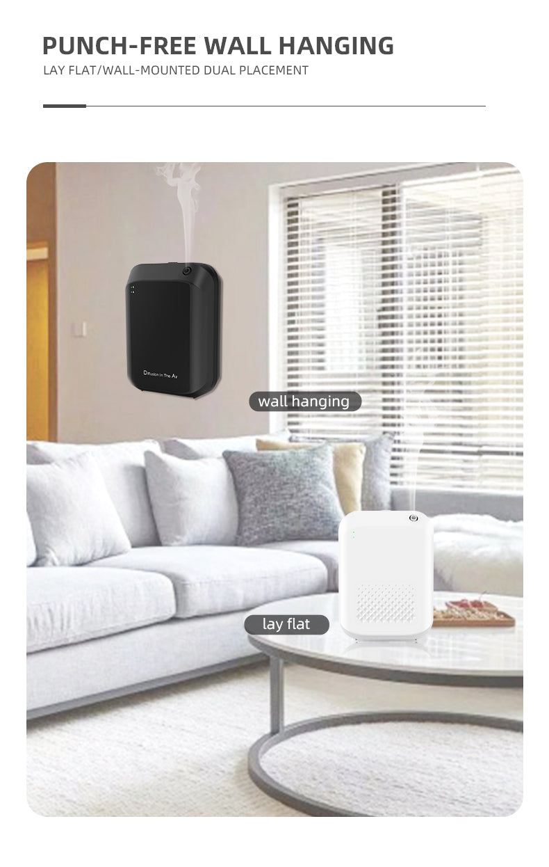 NAMSTE Professional Aroma Diffuser 300m³ Aroma Diffuser Electric Aromati Oasis 150ML Essential Oil Capacity Air Freshener