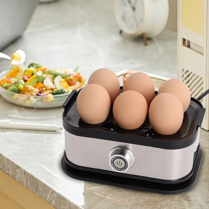 Egg Boiler and Steamer, Kitchen Appliance for Quick Boiling and Steaming Eggs, Mini Breakfast Maker,food Steaming Cooker