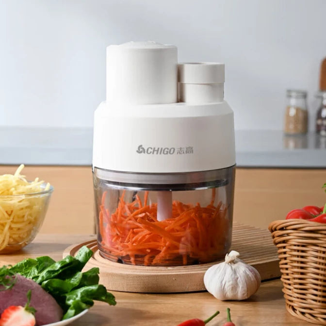 Electric vegetable slicer for household use, multifunctional, filling, shredding, slicing, fully automatic, multi-purpose