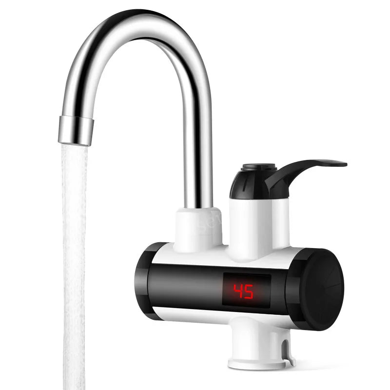 Electric Kitchen Water Heater Tap Instant Hot Water Faucet Heater Cold Heating Faucet Tankless Instantaneous Water Heater