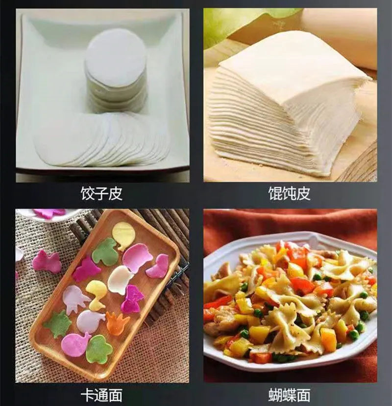 Stainless steel noodle machine Automatic electric Pasta machine small household Pasta Maker
