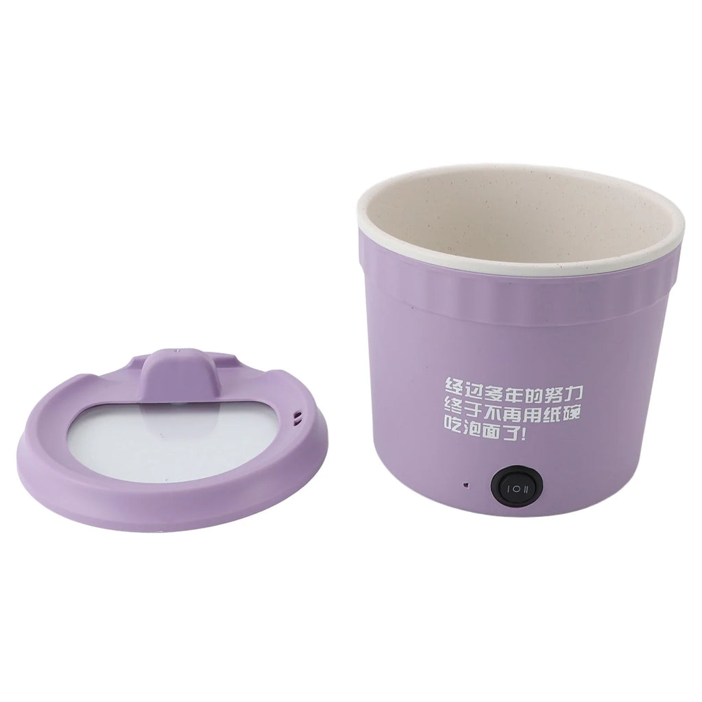 Electric Noodle Cooker Portable Multifunctional Easy Cleaning Small Electric Pot Stick Proof 1.2L for  for Cooking Pasta