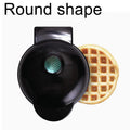 Mini Electric Waffle Maker 110V/220V Non-Stick Breakfast Machine for Home Kitchen Desserts and Fried Eggs
