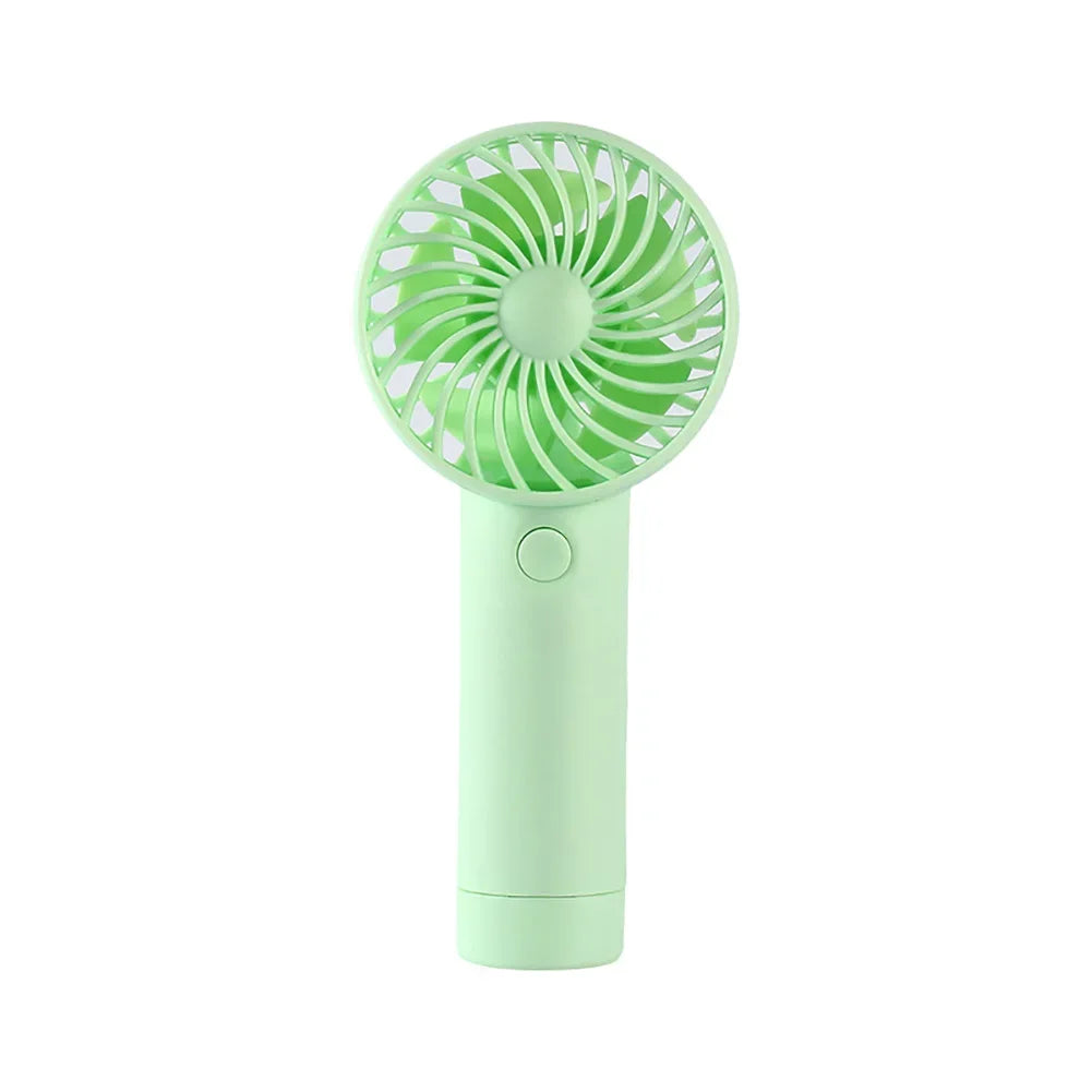 Mini Portable Fans Handheld USB Rechargeable Fan Mini Desktop Air Cooler Outdoor Fan Cooling Travel Hand Fans Ventilation Fan