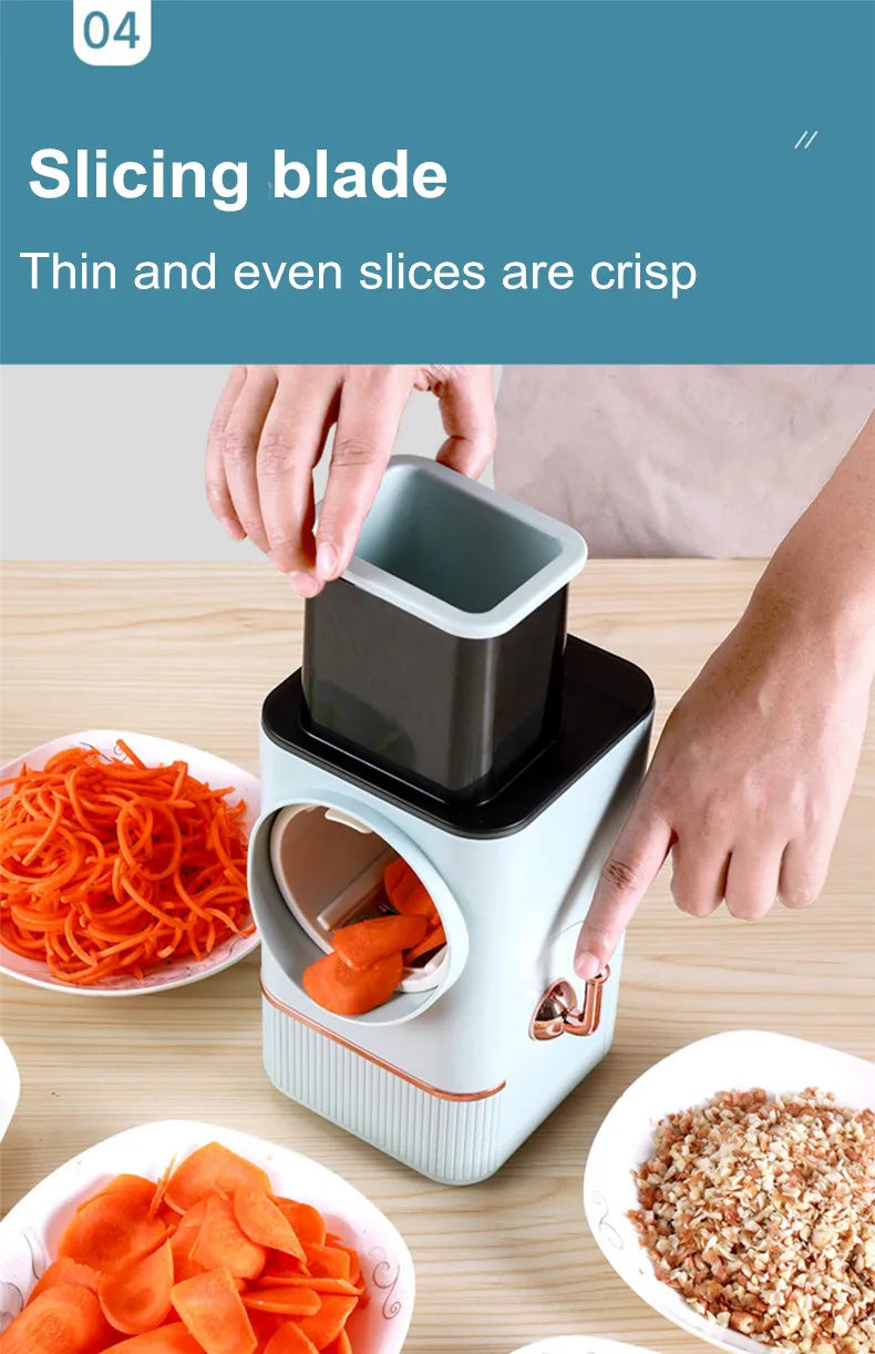 Electric Slicer Household Multifunctional Potato Chips Garlic Lotus Root Slices Cucumber Radish Shredding Vegetable Cutter
