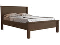 Double Bed Conquest Furniture Barcelona Cocoa