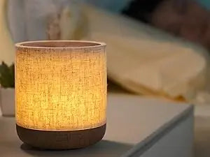 2026 New Upgraded Essential Oil Diffuser with Fabric Cover and Night Lamp Ultrasonic Aroma Diffuser  Humidifier  Lights Room