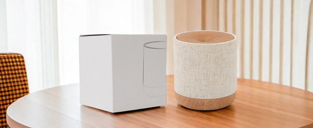 2026 New Upgraded Essential Oil Diffuser with Fabric Cover and Night Lamp Ultrasonic Aroma Diffuser  Humidifier  Lights Room