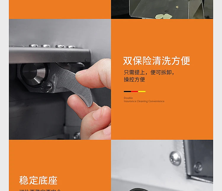 Fruit and vegetable cutter electric manual slicer potato slicer household lemon fruit slicer kitchen artifact