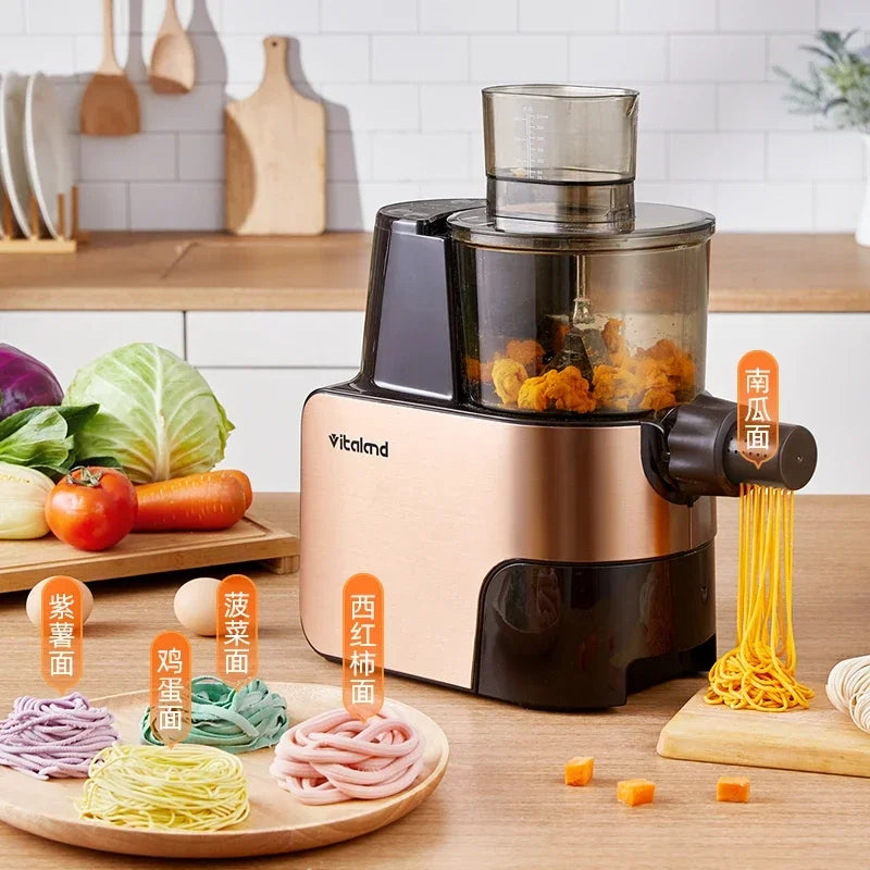 Household kitchens new automatic small  pasta machine intelligent pasta press electric beating and pasta machine