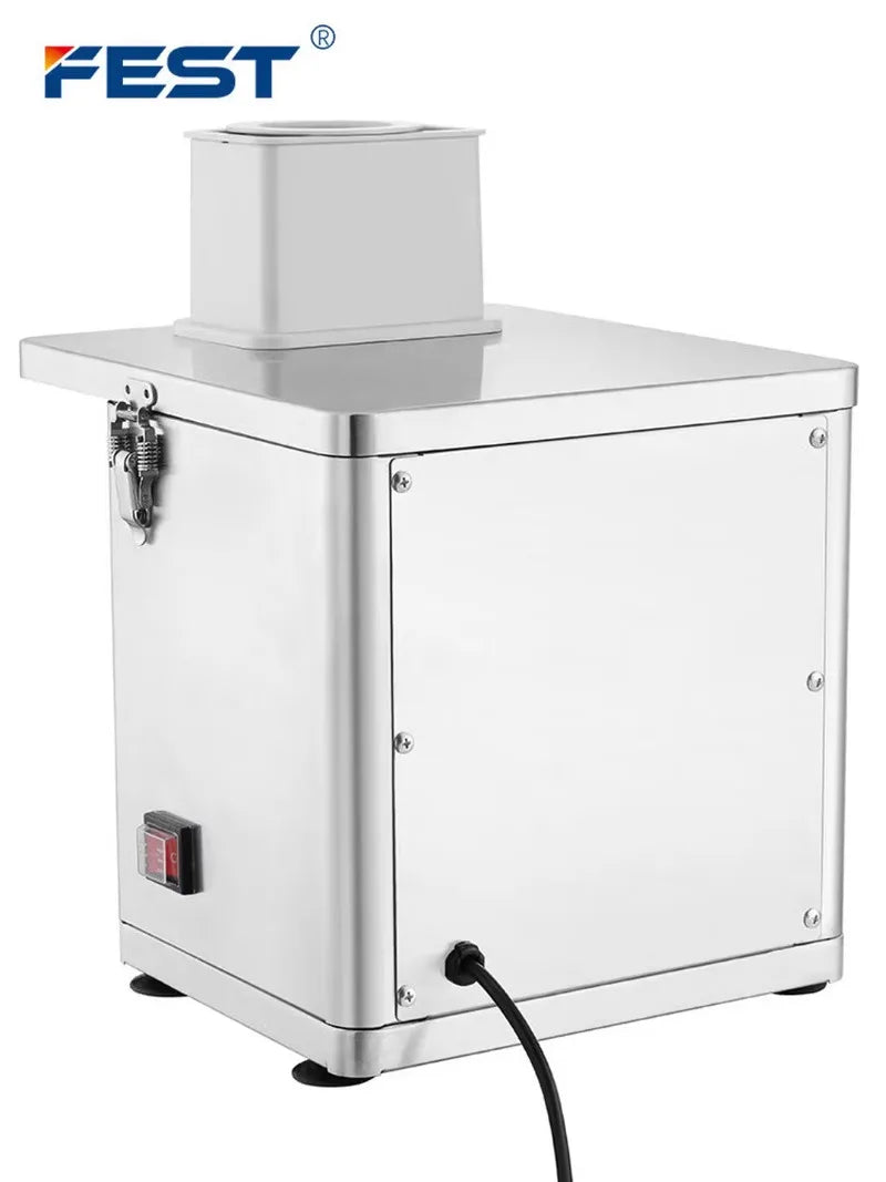 Commercial Electric Potato Dicing Machine Stainless Steel Automatic Cutter for French Fries Chips Shredding
