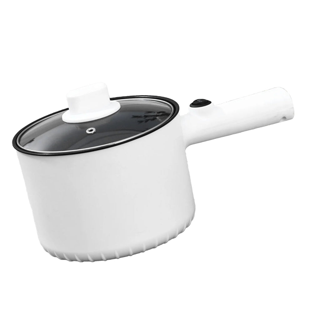 1.5L Electric Cooking Pot Non Stick 2 Gear Temperatures Multifunctional Mini Electric Hot Pot for Dorm Kitchen