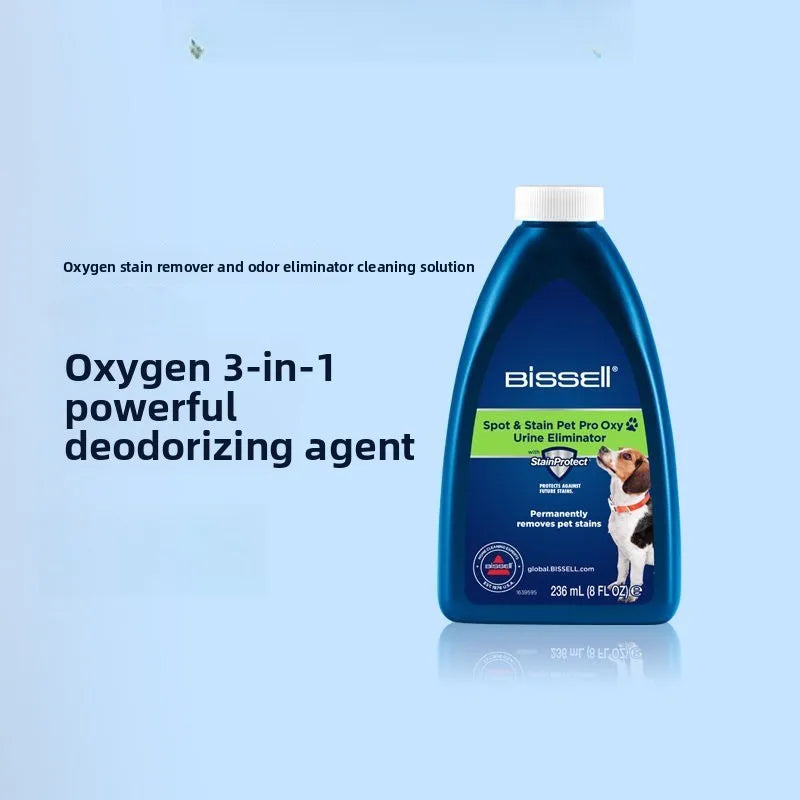 BISSELL Original Imported Fabric Cleaning Machine Oxygen-Based Stain and Odor Remover Liquid
