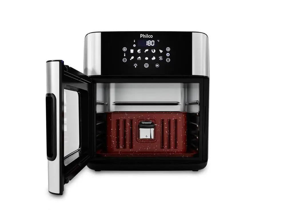 Philco Redstone Paf16A Black Air Fryer with Timer 5.5L - 220V