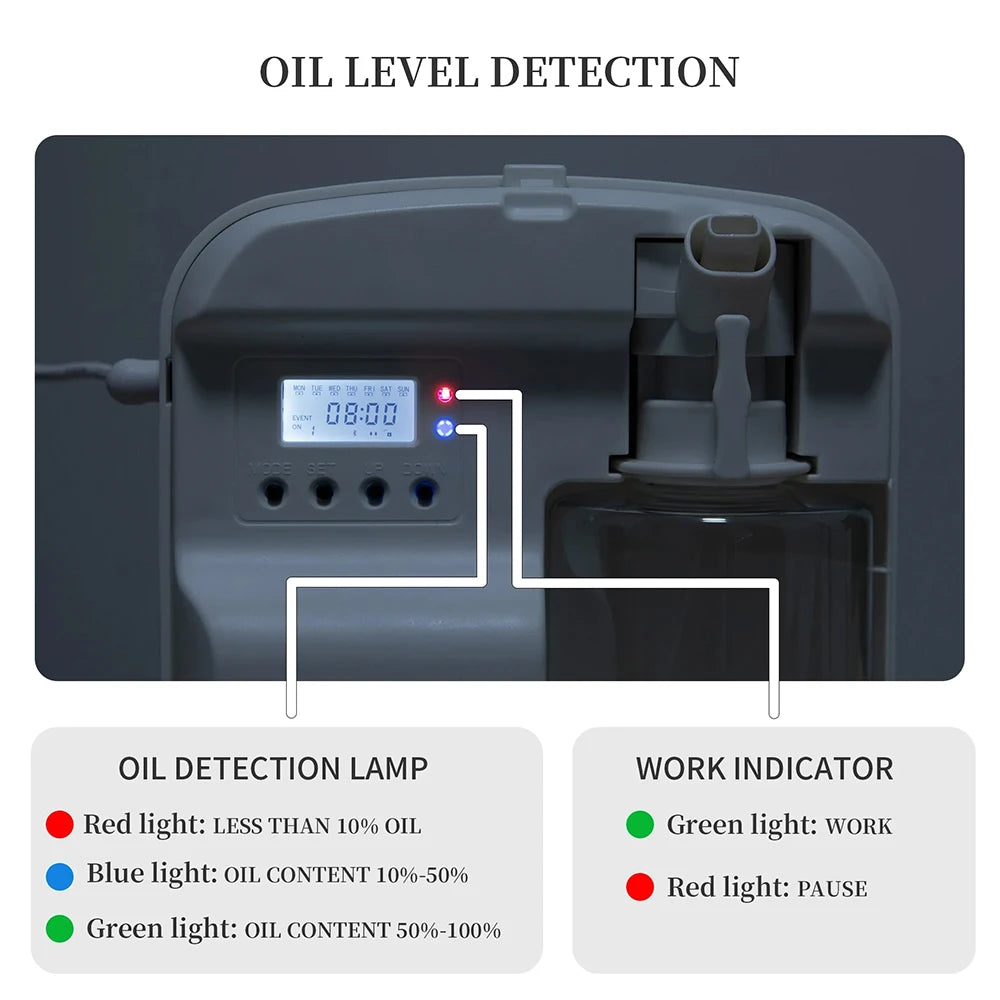 NAMSTE New Electric Aroma Diffuser Bluetooth 1000m³  Diffuser Essentail Oil  Aromatherapy Machine Device Electric Aromatic Oasis