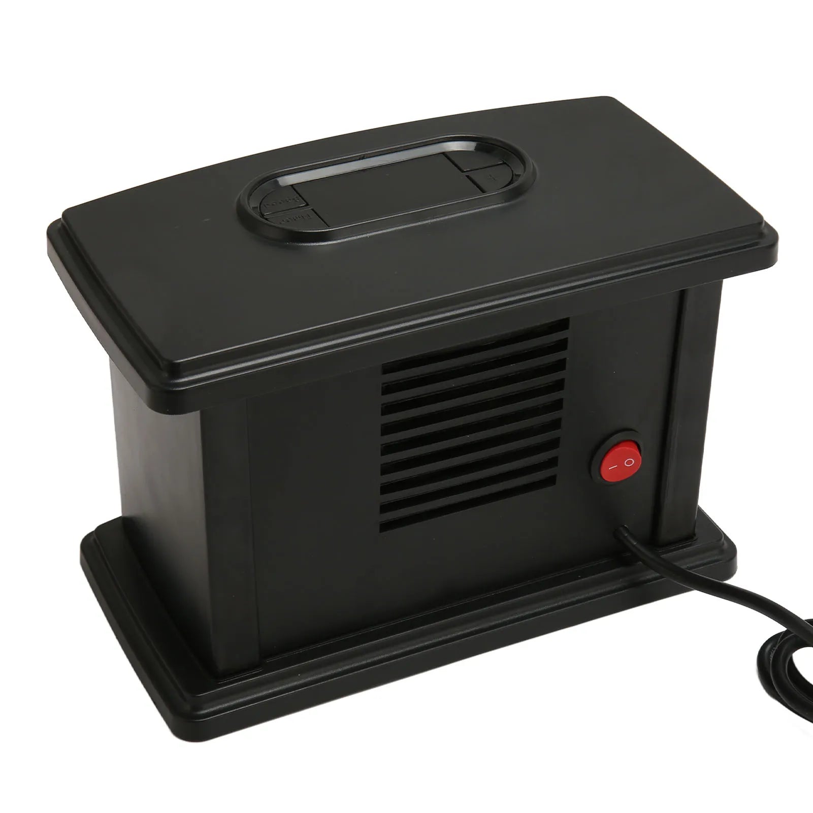 Mini Electric Fireplace Heater Simulated Flame Quiet Operation Portable Heating  Warmer Fan Space Heater with Remote Control