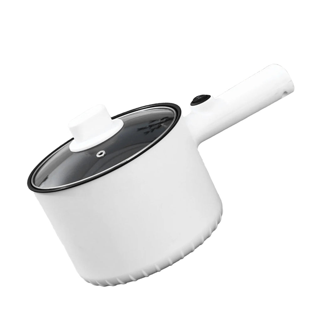 1.5L Electric Cooking Pot Non Stick 2 Gear Temperatures Multifunctional Mini Electric Hot Pot for Dorm Kitchen