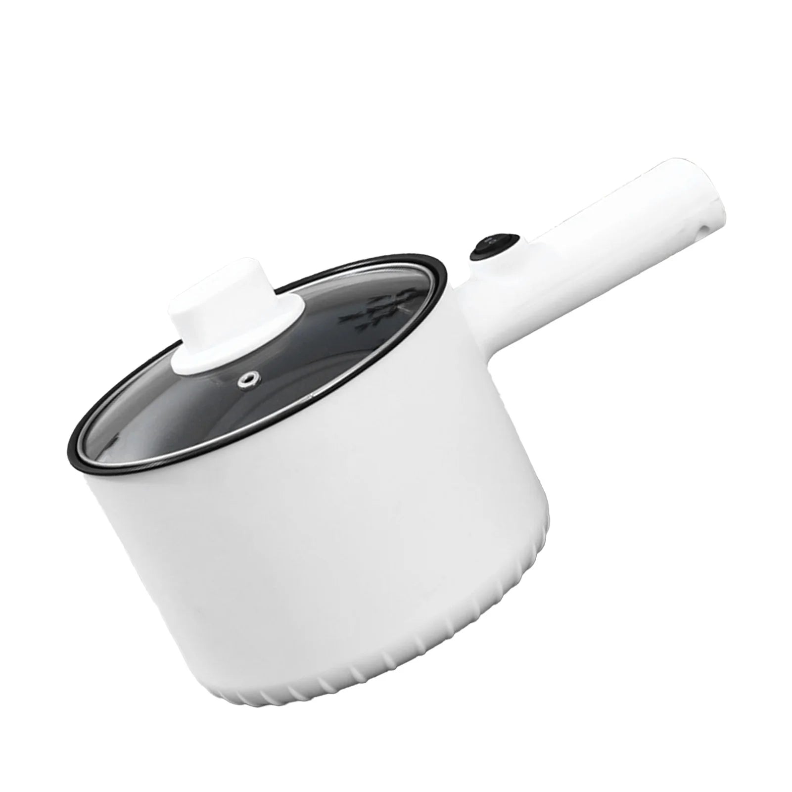 1.5L Electric Cooking Pot Non Stick 2 Gear Temperatures Multifunctional Mini Electric Hot Pot for Dorm Kitchen