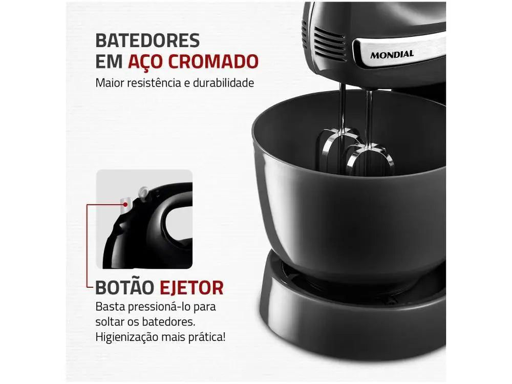 Mondial 400W Bella Massa B-23 NP Stand Mixer-110V