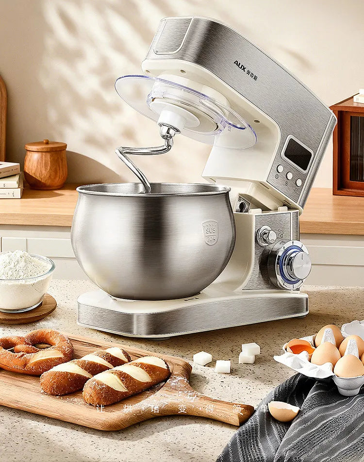 Multifunctional Household Stand Mixer Small Dough Kneading Machine DC Motor Anti-Black Powder Automatic Food Processor