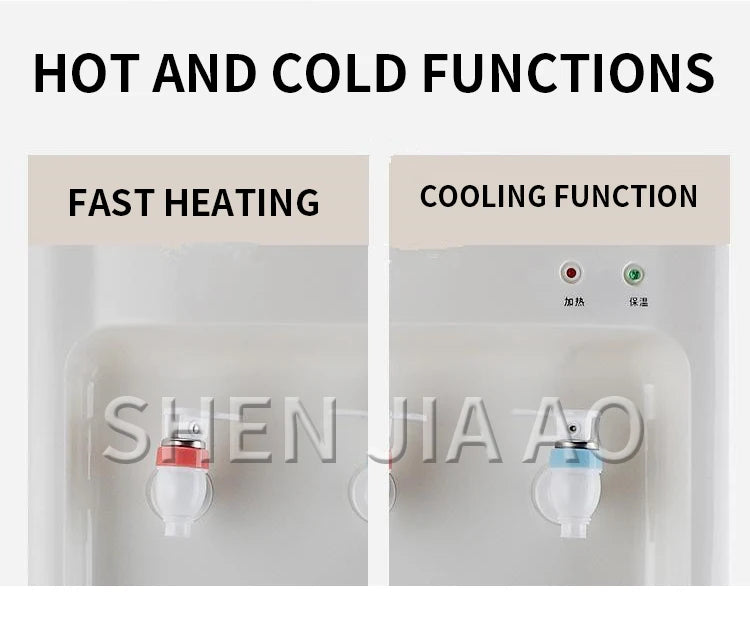 Water Dispenser 220V Water Cooler Office Fast Heating Type Water Bottle Machine Cold Warm Hot Water Dispenser Bottle Tea Bar
