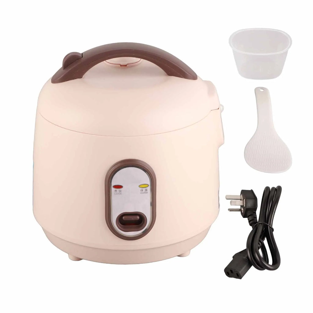 Mini Rice Cooker Alloy Plastic Multifunctional Portable Nonstick Electric Rice Cooker 2L Inner Liner